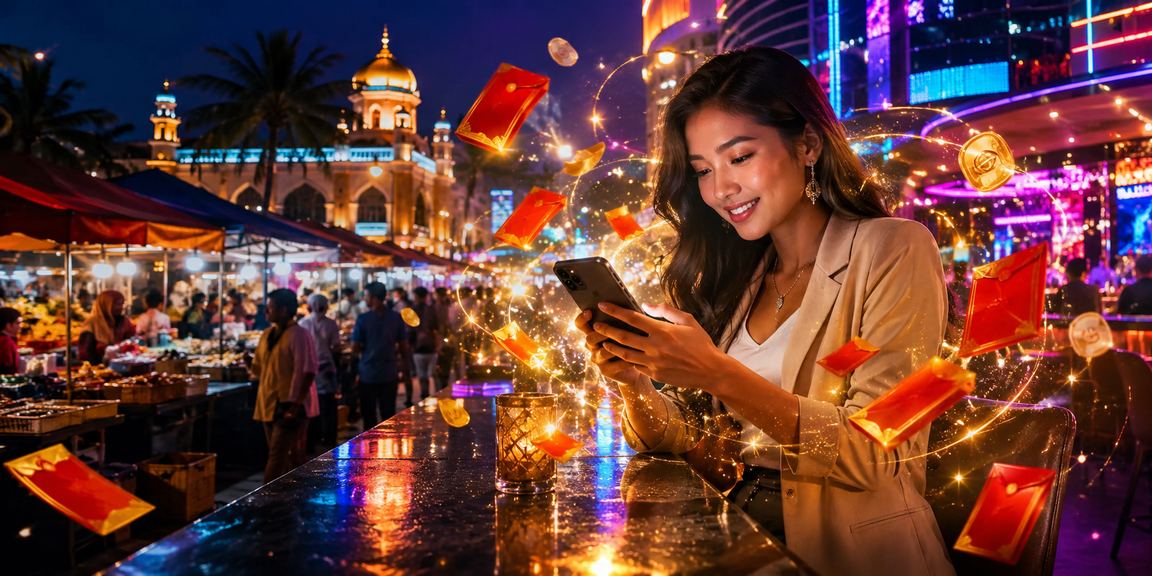 Pemain Kota Bharu mendapat bonus sampul merah istimewa sempena perayaan di platform au3